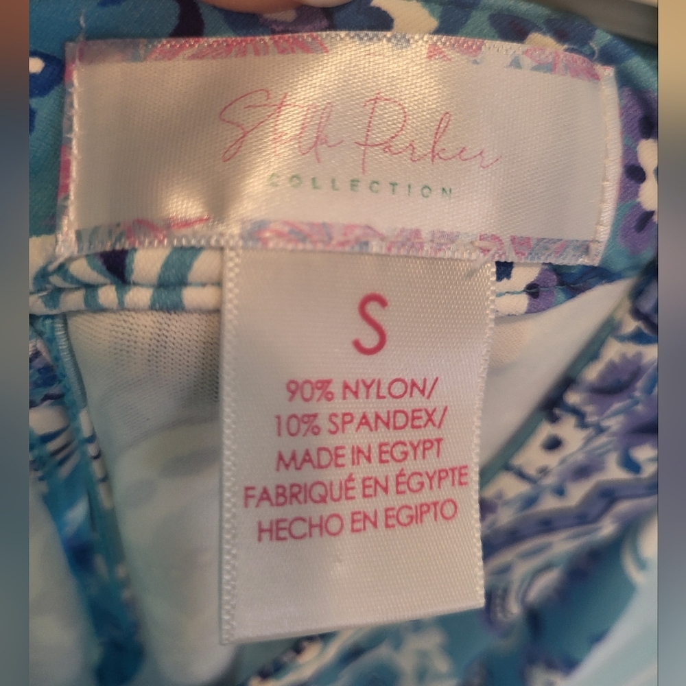 Stella Parker Chic Blue Patterned Maxi Dress - Picture 5 of 9